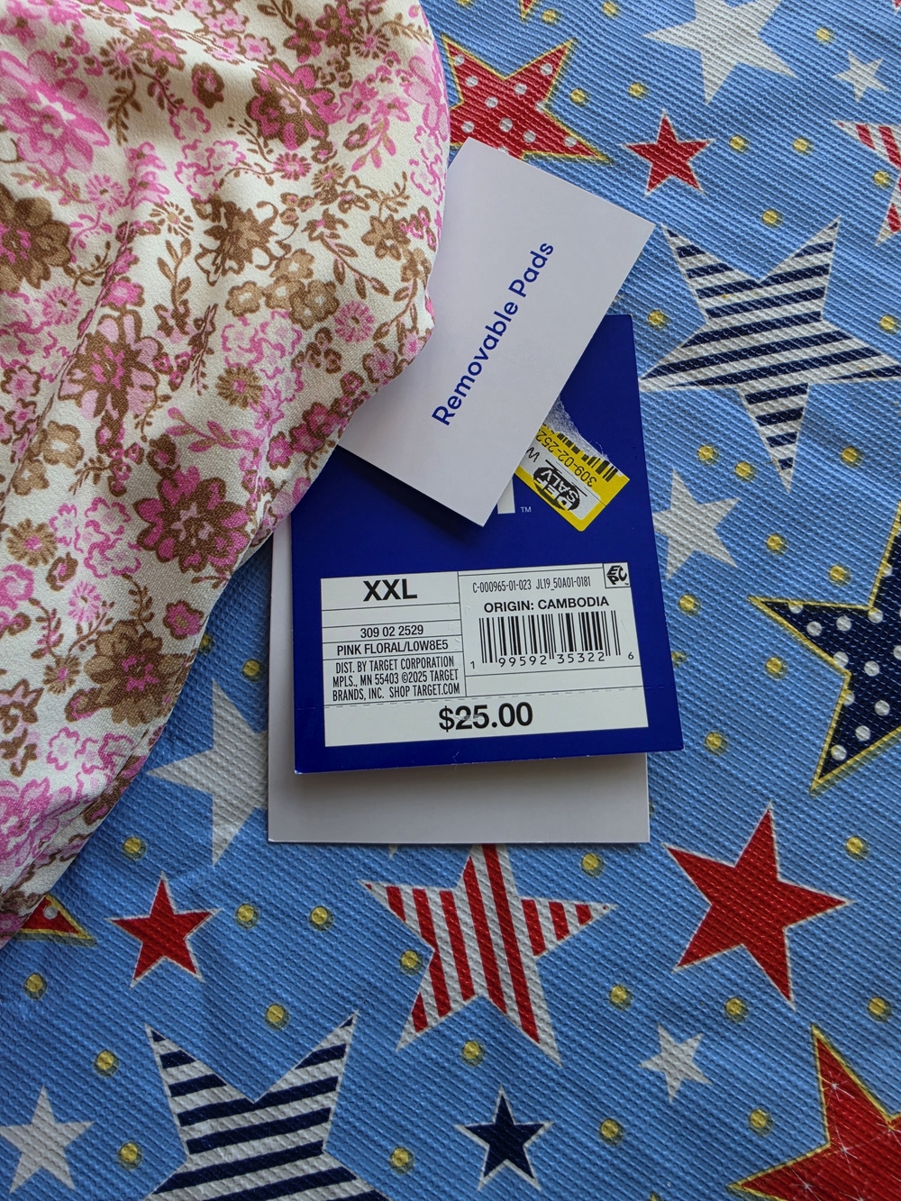 NWT JoyLab Pink Floral Tiered Athletic Skort And Top Set - 2 Pieces - Picture 5 of 9